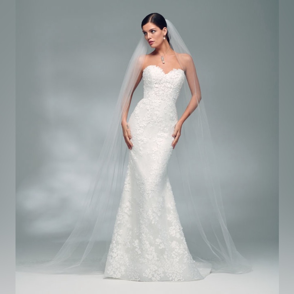 Ivory Lazaro HARLOW bridal gown only (overskirt no longer available)